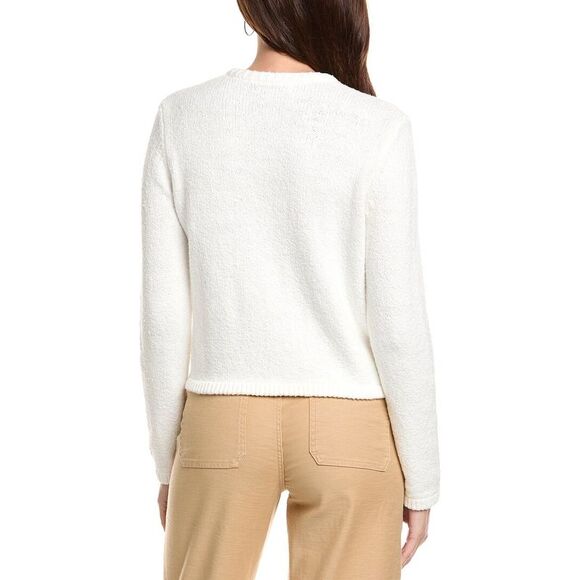Michael Stars Womens  Opaline Cardigan, White